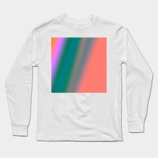 green red orange abstract texture background pattern Long Sleeve T-Shirt